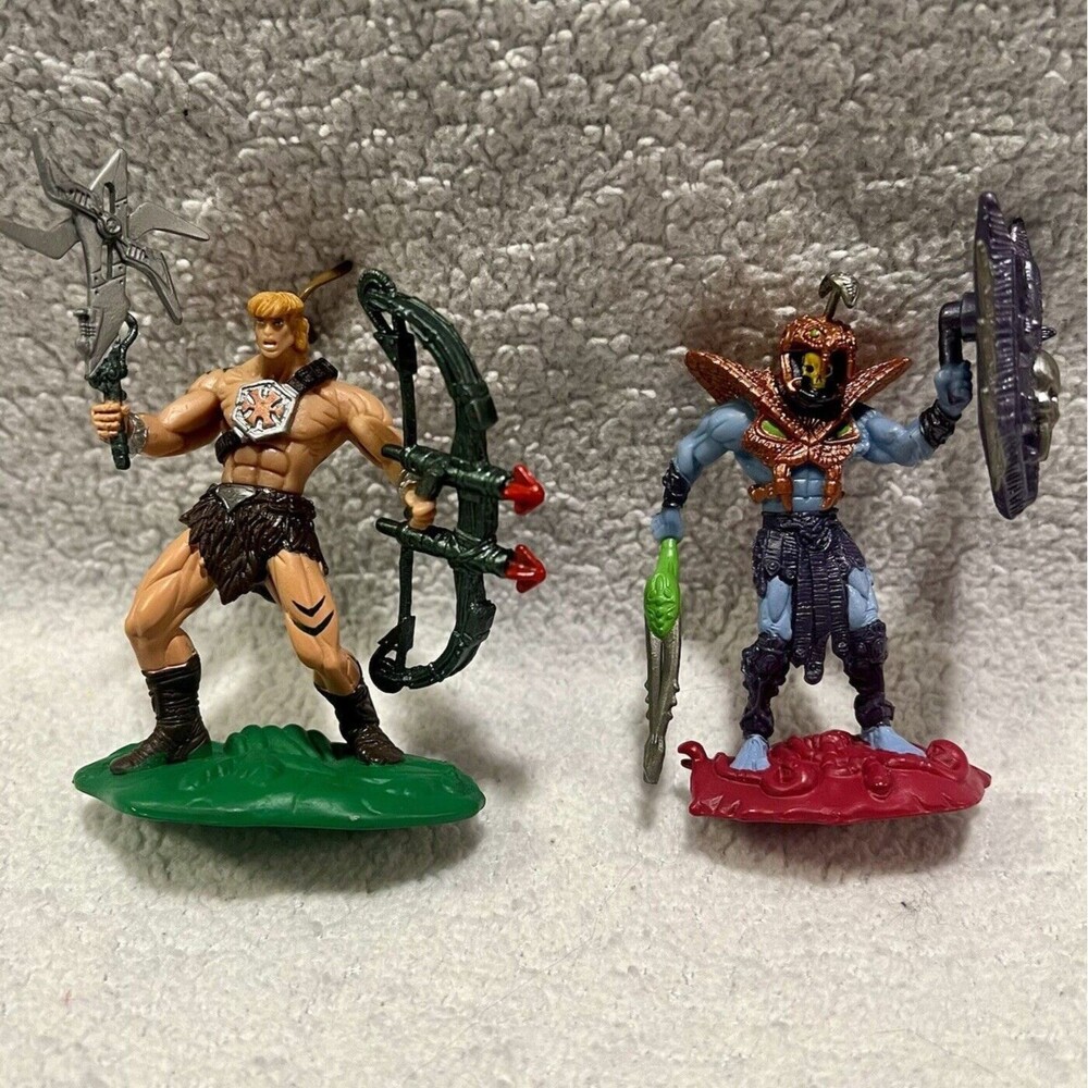 Masters of the Universe (MOTU) Mattel 200x Jungle Attack He-Man & Skeletor 2002